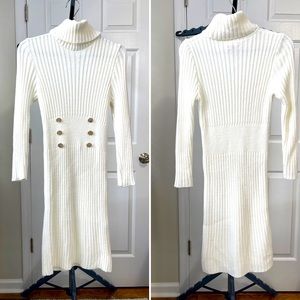 White Sweater Dress